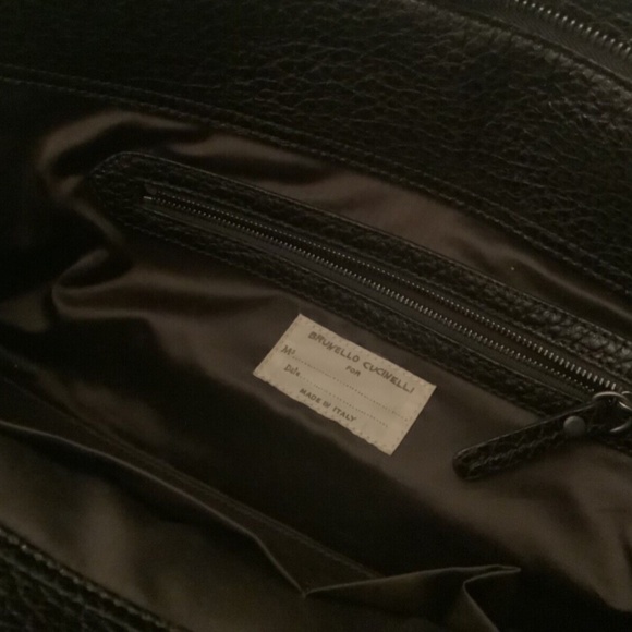 Brunello Cucinelli Brown leather handbag - Picture 6 of 11